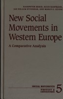 Book cover for New Social Movements in Western Europe