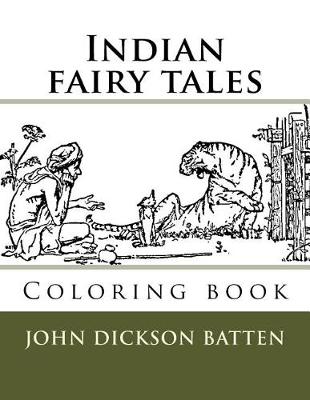 Book cover for Indian fairy tales