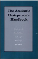 Book cover for The Academic Chairperson's Handbook