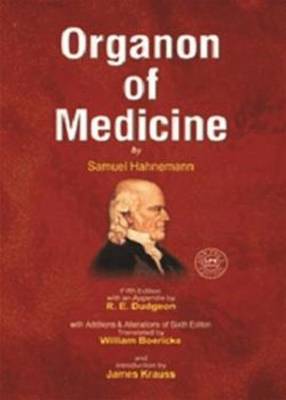 Book cover for Organon Of Medicine 5 & 6 Edition