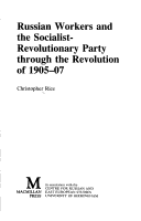 Cover of Russian Workers and the Socialist Revolution