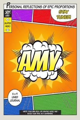 Book cover for Superhero Amy