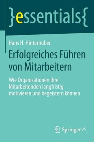 Cover of Erfolgreiches Führen von Mitarbeitern