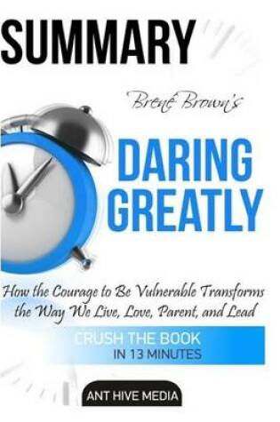 Cover of Summary Brene Brown's Daring Greatly