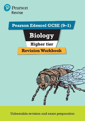 Book cover for Pearson REVISE Edexcel GCSE Biology Higher Revision Workbook: For 2025 and 2026 assessments and exams