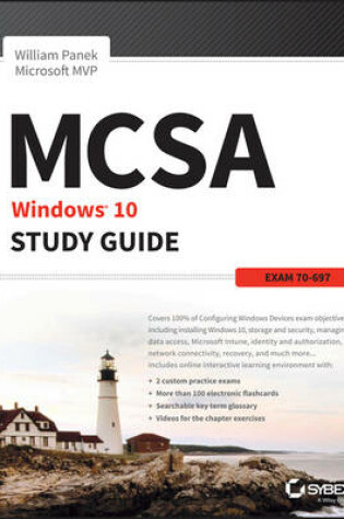 Cover of MCSA Microsoft Windows 10 Study Guide