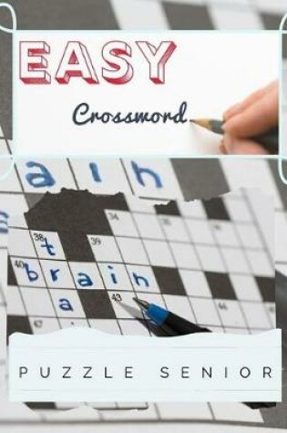 Cover of Easy Crossword Puzzle Senior