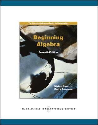 Book cover for Beginning Algebra