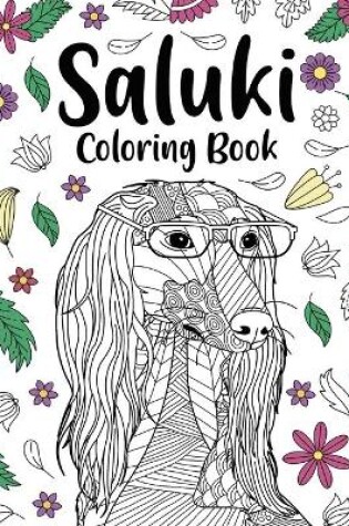 Cover of Saluki Coloring Book