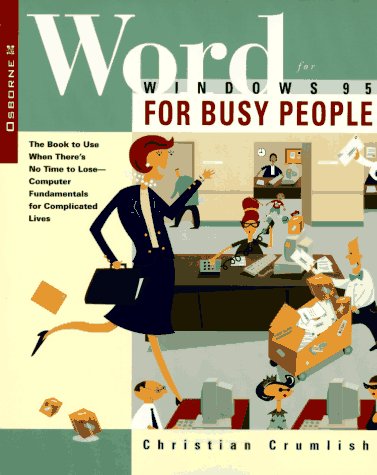Book cover for Word for Windows 95 for Busy People