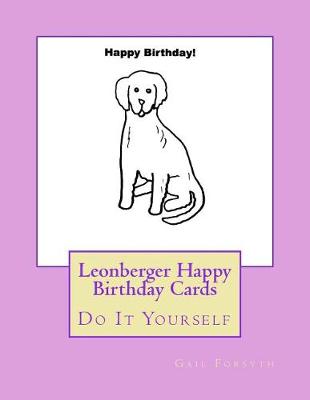 Book cover for Leonberger Happy Birthday Cards