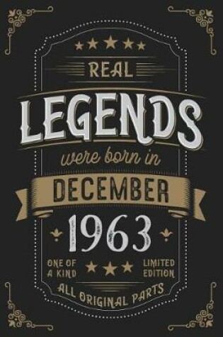 Cover of Real Legends were born in December 1963