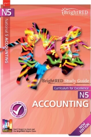 Cover of BrightRED Study Guide N5 Accounting - New Edition