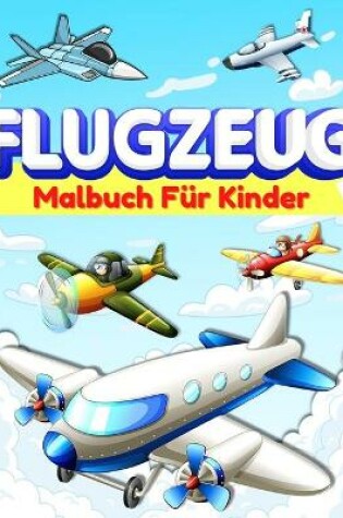 Cover of Flugzeug-Malbuch für Kinder