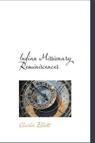 Cover of Indian Missionary Reminiscences