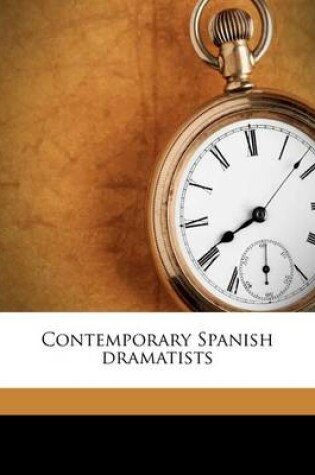Cover of Contemporary Spanish Dramatists