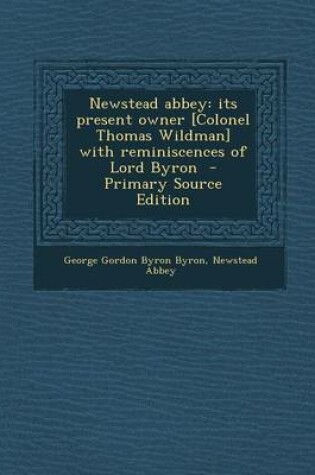 Cover of Newstead Abbey