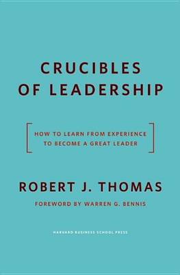 Book cover for Crucibles of Leadership