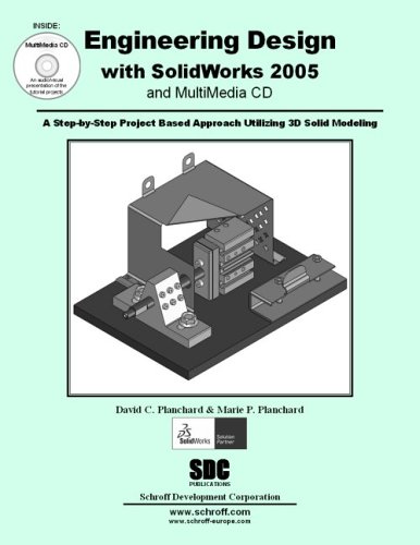 Book cover for Engineering Design with SolidWorks