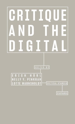 Cover of Critique and the Digital