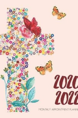 Cover of 2020-2022 Three 3 Year Planner Christian Church Monthly Calendar Gratitude Agenda Schedule Organizer