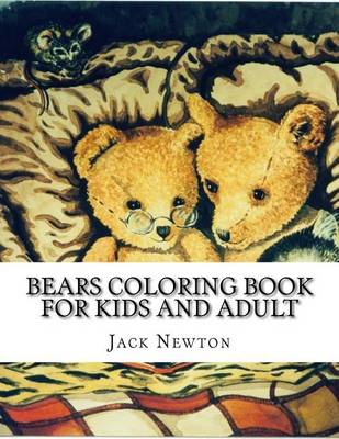 Book cover for Bears Coloring Book For Kids and Adult