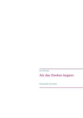 Book cover for Als das Denken begann