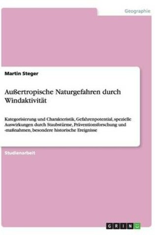 Cover of Au�ertropische Naturgefahren durch Windaktivit�t