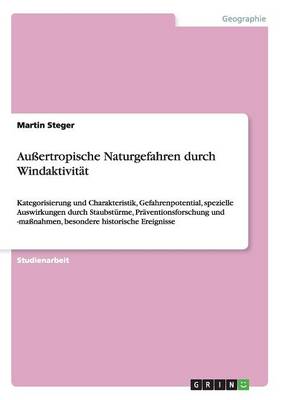 Book cover for Au�ertropische Naturgefahren durch Windaktivit�t