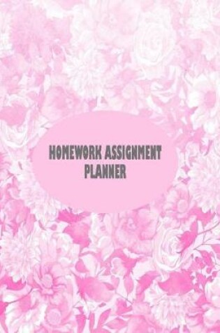 Cover of Homework Assignment Planner