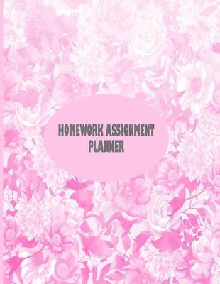 Book cover for Homework Assignment Planner