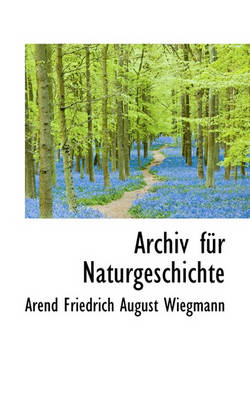 Book cover for Archiv Fur Naturgeschichte