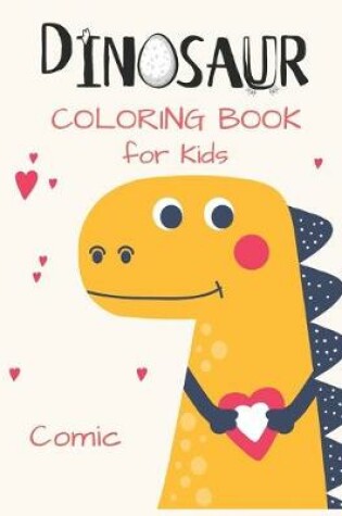 Cover of DINOSAUR Coloring Book for Kids Comic