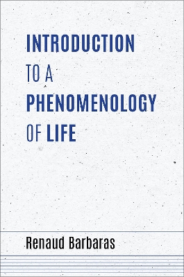 Cover of Introduction to a Phenomenology of Life