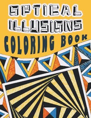 Cover of Optical Illusions Coloring Book