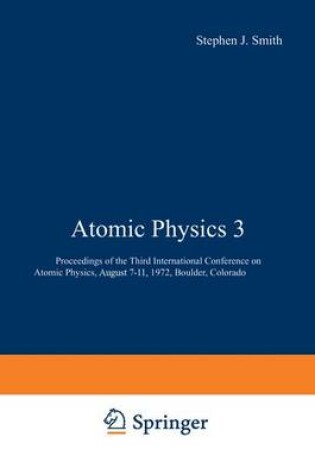 Cover of Atomic Physics 3