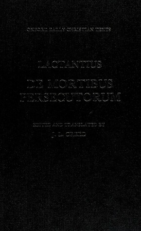 Cover of De Mortibus Persecutorum