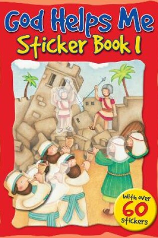 Cover of God Helps Me Sticker Book 1
