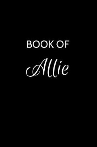 Cover of Book of Allie