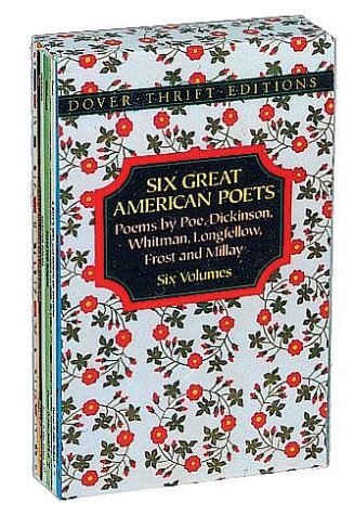 Book cover for Six Great American Poets