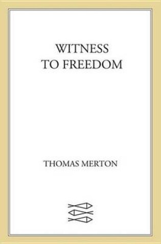 Cover of Witness to Freedom
