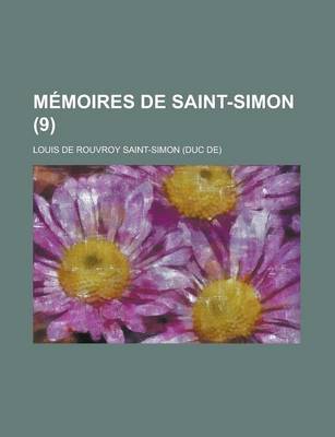 Book cover for Memoires de Saint-Simon (9)