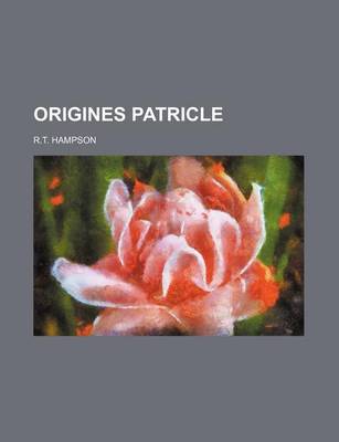 Book cover for Origines Patricle