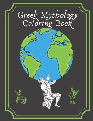 Book cover for Greek Mythology Coloring Book