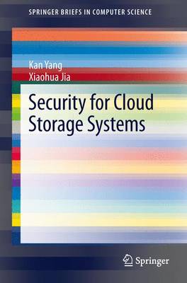Book cover for Security for Cloud Storage Systems