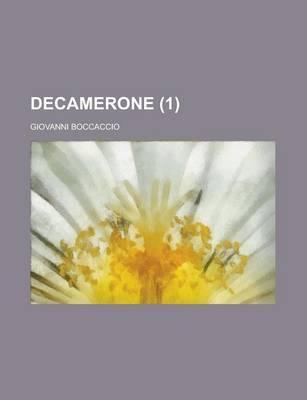 Book cover for Decamerone (1)