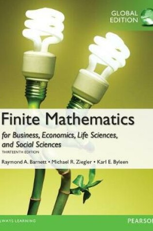 Cover of NEW MyMathLab -- AccessCard -- for Finite Mathematics for Business, Economics, Life Sciences and Social Sciences, Global Edition