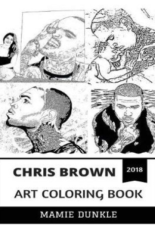 Cover of Chris Brown Art Coloring Book