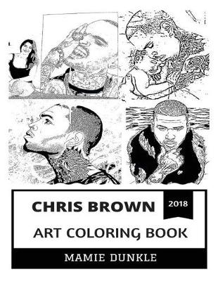 Cover of Chris Brown Art Coloring Book