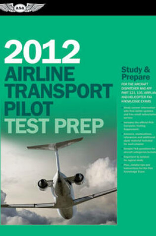 Cover of Airline Transport Pilot Test Prep 2012